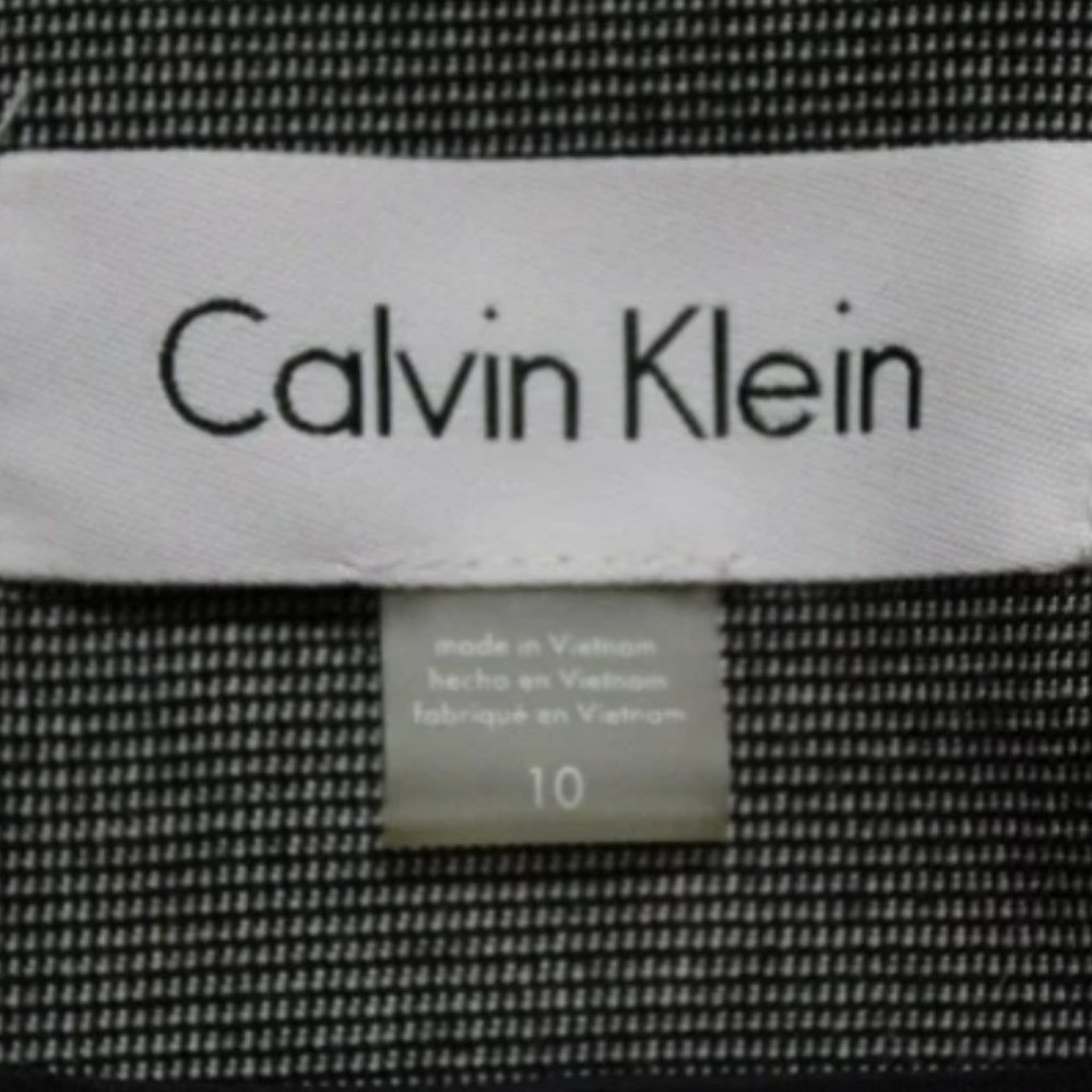 Calvin Klein black/white blazer (359)🦋 - Picture 5 of 7